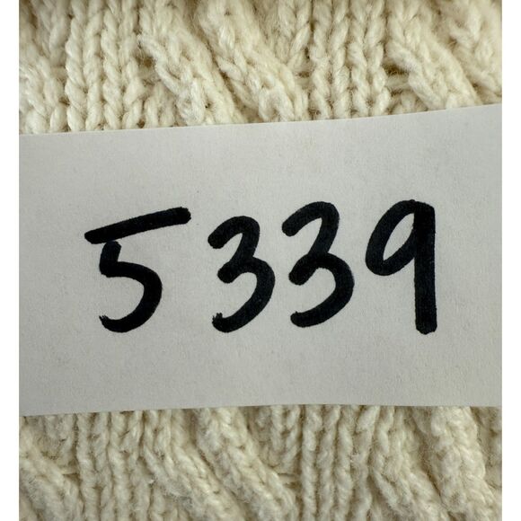 Project Naadam Women's Ruffle Cream Ivory Sweater Cotton Acrylic Size S - Picture 12 of 12